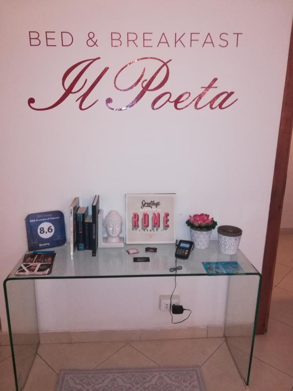 B&B Il Poeta Palermo Exteriör bild